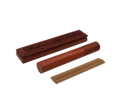 Coffret de 20 bâtonnets d'encens Oud de 10,5cm/1,3mm dans étui en bois avec porte-encens