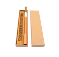 Coffret de 20 bâtonnets d'encens Oud de 21cm/1,3mm avec porte-encens en bois