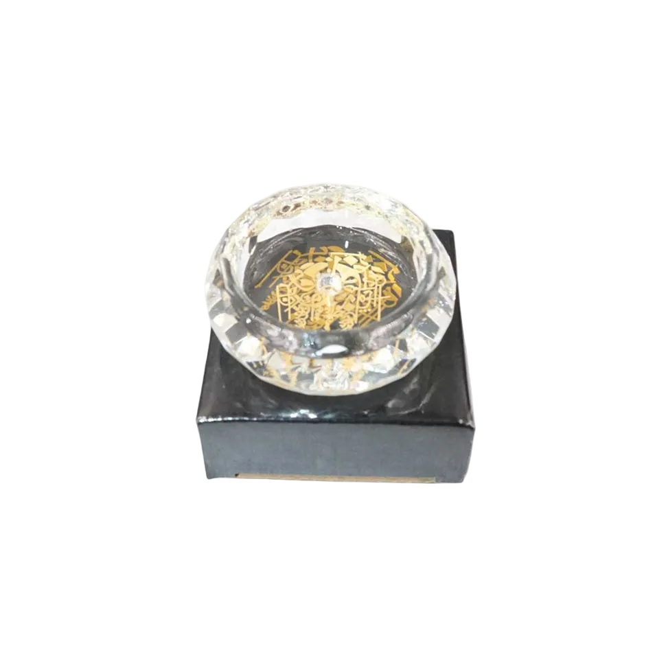 Porte-encens en verre