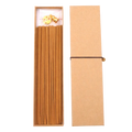Etui de 50 bâtonnets d'encens Oud de 21cm/3mm et 2 porte-encens en cuivre