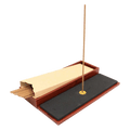 Coffret 40 bâtonnets d’encens Oud de 21cm/1,3mm avec porte-encens