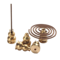 Porte-encens en cuivre compact