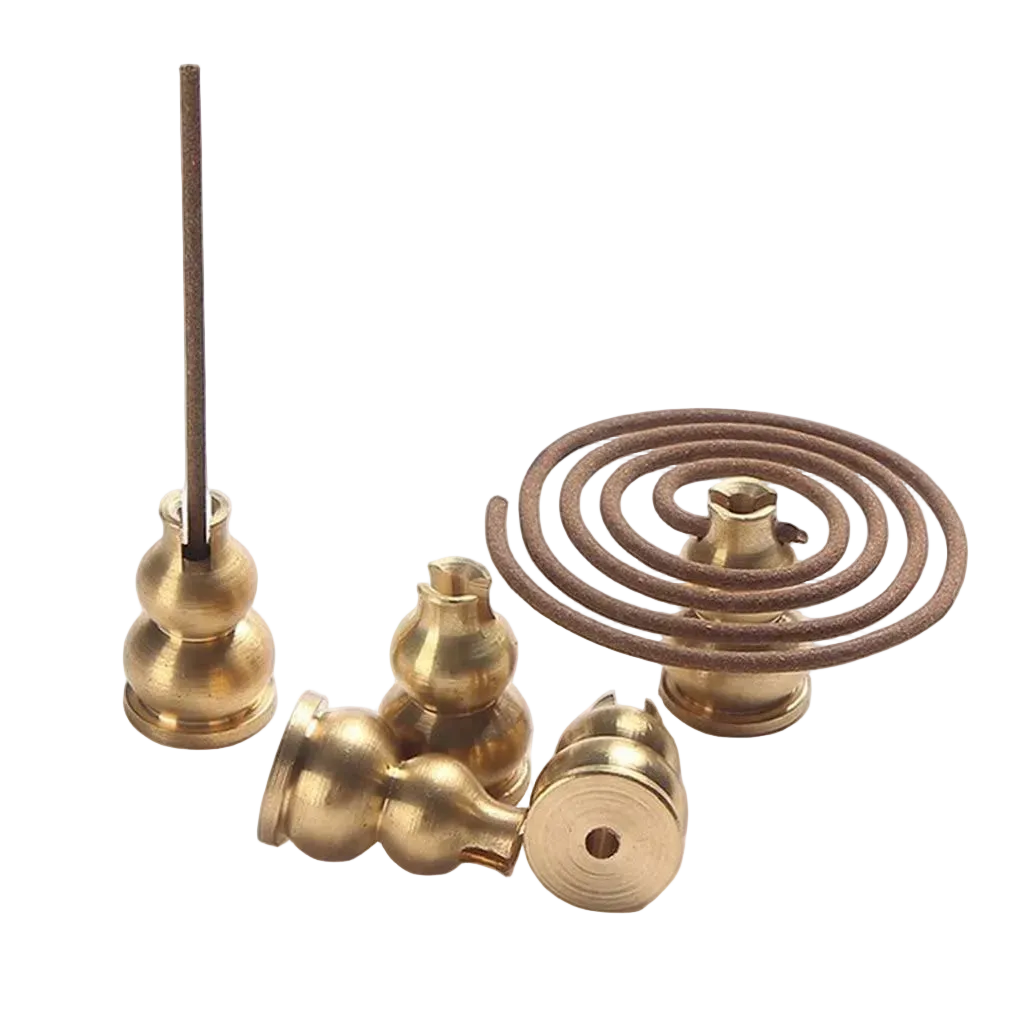 Porte-encens en cuivre compact